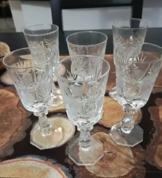 Servizio bicchieri cristallo