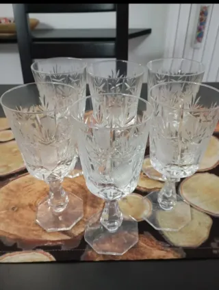 Servizio bicchieri cristallo