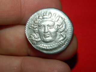 Moneda Griega Plata Cilicia Satrapas Tarsos 9,9g