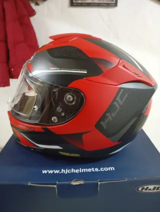 Casco HJC RPHA 70 XL Negro Rojo