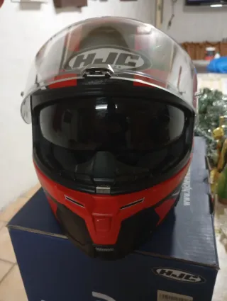 Casco HJC RPHA 70 XL Negro Rojo