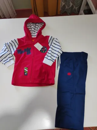 Chándal infantil 2 años sin estrenar