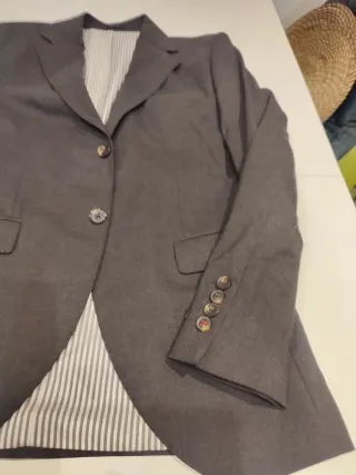 Chaqueta Jack & Jones Talla 48 Gris