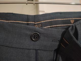 Pantalón de vestir gris hombre