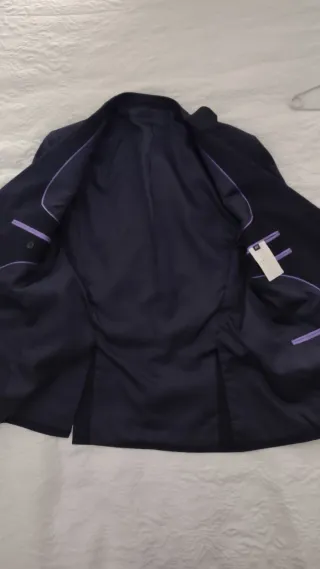 Traje de hombre azul conjunto a juego,  como nuevo