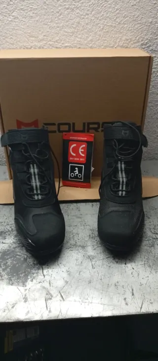 Botas de Moto Negras