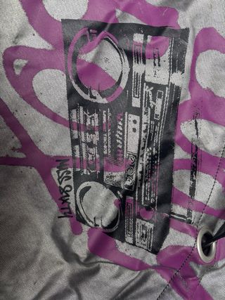 Bolso Grande Plateado Miss Sixty