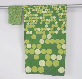 Funda nórdica y funda cojín verde