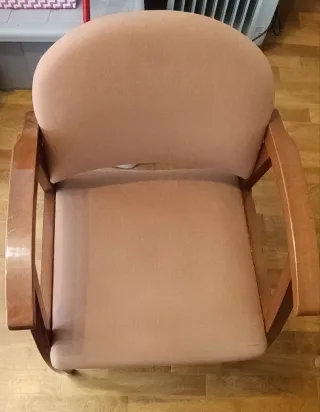 Mesa redonda extensible + 4 sillas