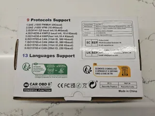 OBD2 V702 Lector Códigos Fallos Coche