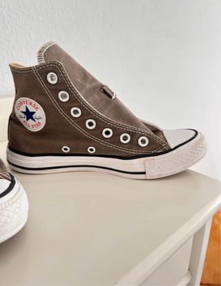 Converse Marrones Tela
