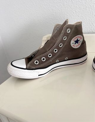 Converse Marrones Tela