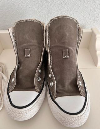 Converse Marrones Tela