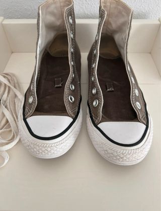 Converse Marrones Tela