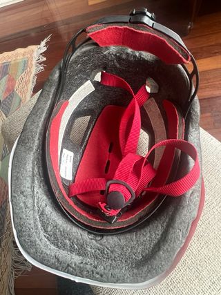 Casco Bici Niño BTwin 500 Rojo infantil