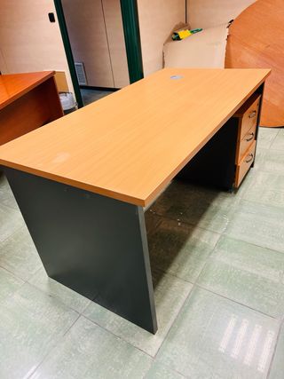 Escritorio oficina 160x80cm con cajonera