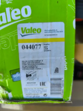 Piloto trasero Valeo valido para seat leon