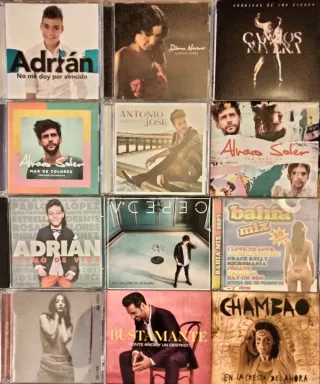 Cds Música Pop Latino Nacional