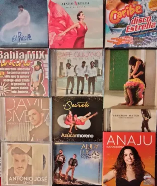 Cds Música Pop Latino Nacional