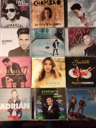 Cds Música Pop Latino Nacional