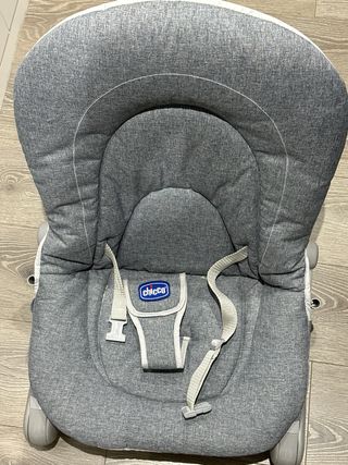 Silla Mecedora Bebé Gris