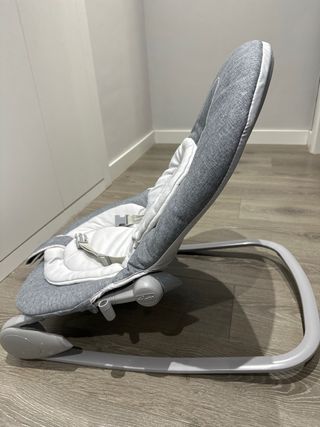 Silla Mecedora Bebé Gris