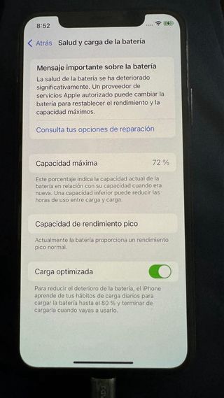 iPhone XS Apple Negro