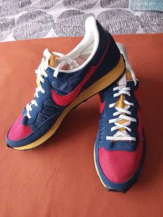 Zapatillas Nike Hombre Azul Rojo