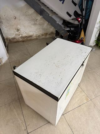 Arcón congelador blanco
