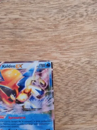 Carta Pokémon Keldeo EX