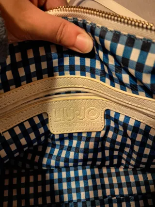 Borsa Liu Jo Manhattan Panna Nastri