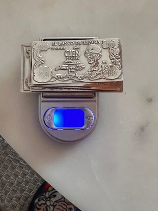 Billetes Plata Banco de España Sellos