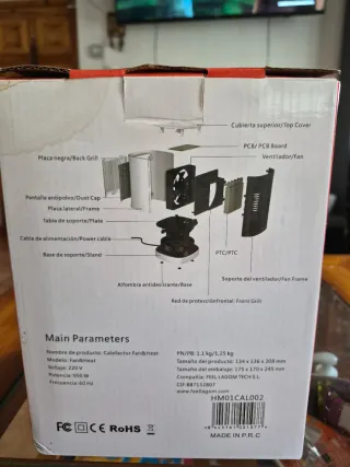 Calefactor Lagom Fan & Heat