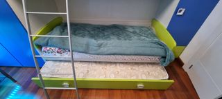 Litera infantil modular azul