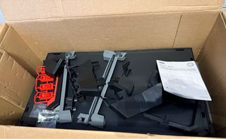 Armario Almacenaje Gris y Negro