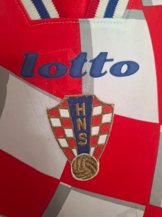 Camiseta Croacia Lotto 1998 Talla L