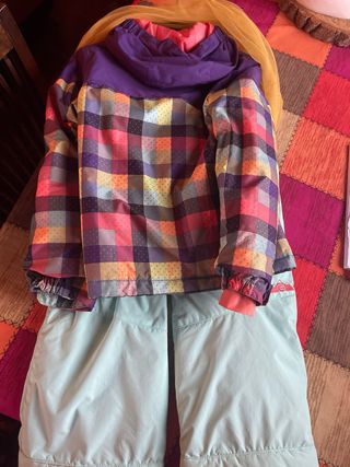 Conjunto Esquí Billabong Morado y Menta