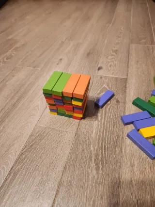 La Torre de Aquamarine Bloques Madera