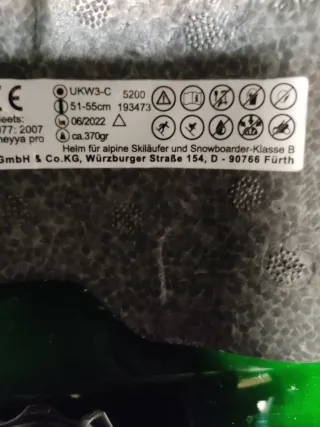 Casco de esquí infantil Uvex