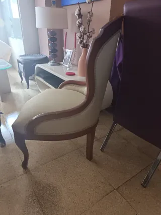 Poltrona vintage in legno massello