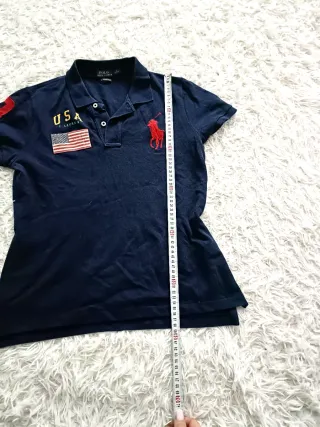 Polo Ralph Lauren Blu Tg M USA Patch