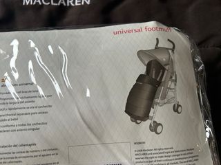 Maclaren Footmuff Universal Chocolate
