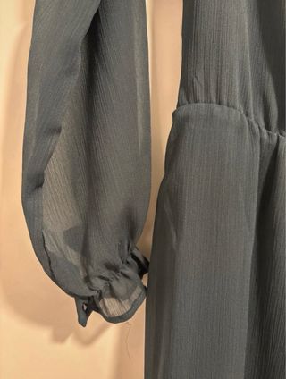 Vestido fiesta The Are verde