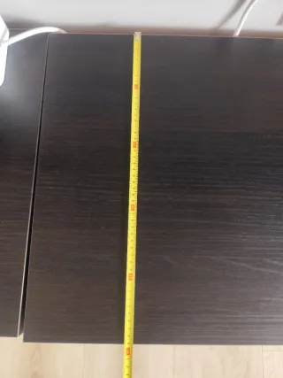 Mueble TV Librería Wengue-beige