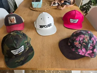 Lote 5 Gorras Estilo Urbano de marca