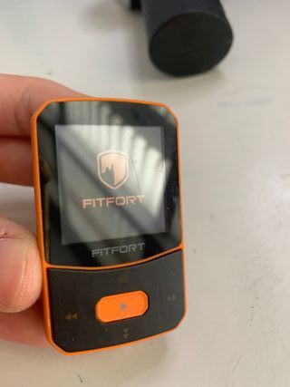 Reproductor MP3 Fitfort Negro/Naranja