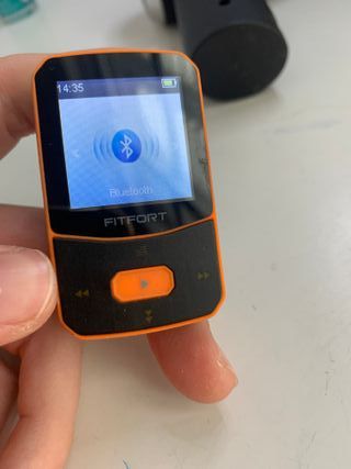 Reproductor MP3 Fitfort Negro/Naranja
