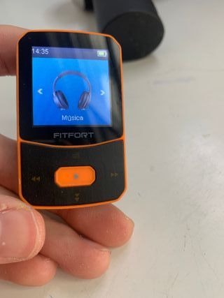 Reproductor MP3 Fitfort Negro/Naranja