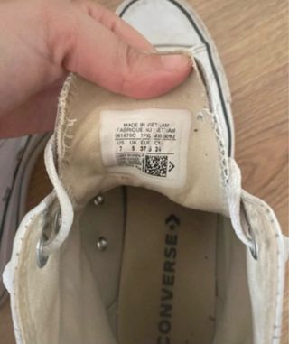 Converse All Star plataforma polipiel blancas