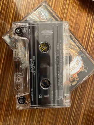 Cassette Michael Jackson Dangerous